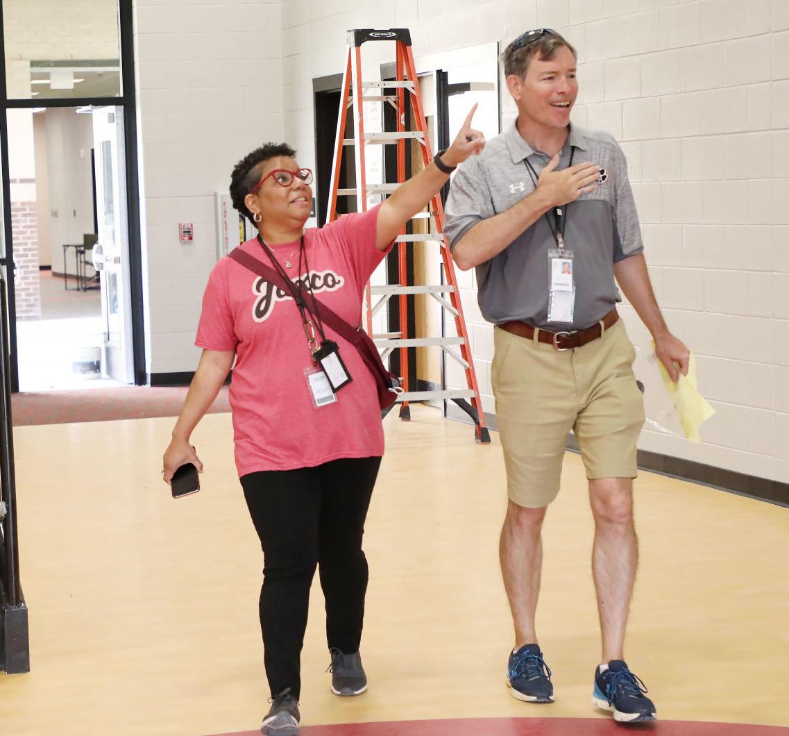 CHECKING OUT NEW JCCHS; RIBBON CUTTING SET SUNDAY
